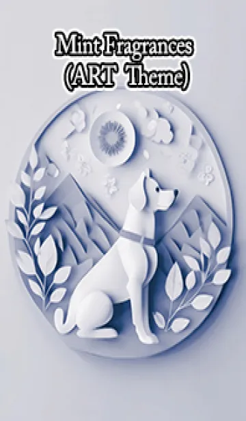 [LINE着せ替え] Mint Fragrance ART Theme172の画像1