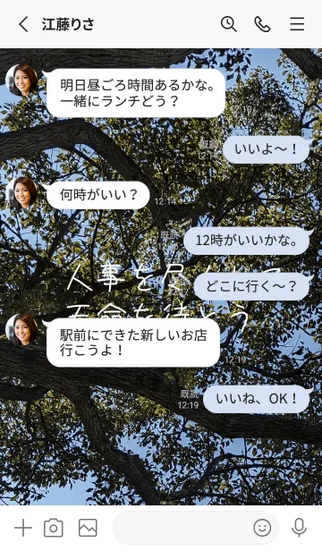 [LINE着せ替え] 本当に痩せよう_Z2の画像3