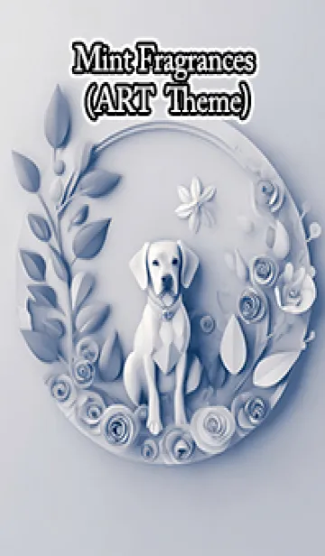 [LINE着せ替え] Mint Fragrance ART Theme173の画像1