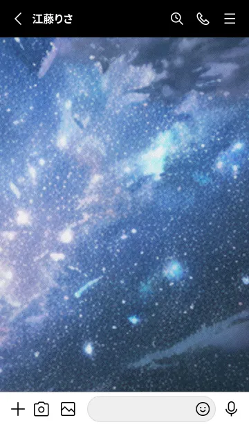 [LINE着せ替え] 秋の夜空#LI023。の画像2