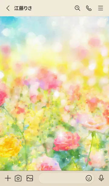 [LINE着せ替え] 薔薇(バラ)の花の着せかえ(R175)の画像2