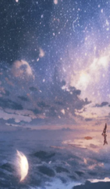 [LINE着せ替え] 秋の夜空#LI021。の画像1