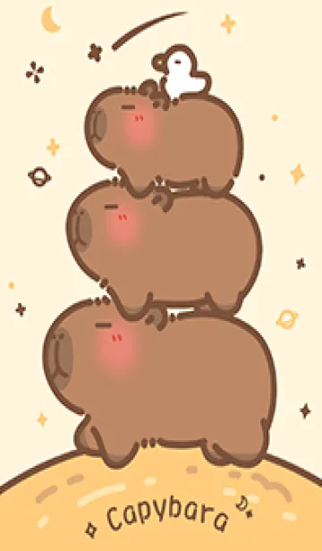 [LINE着せ替え] CapybaraLifeの画像1