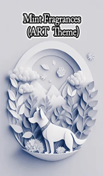 [LINE着せ替え] Mint Fragrance ART Theme178の画像1