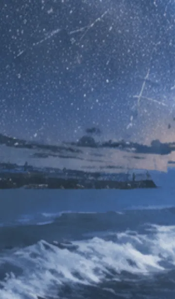 [LINE着せ替え] 秋の夜空#LI018。の画像1