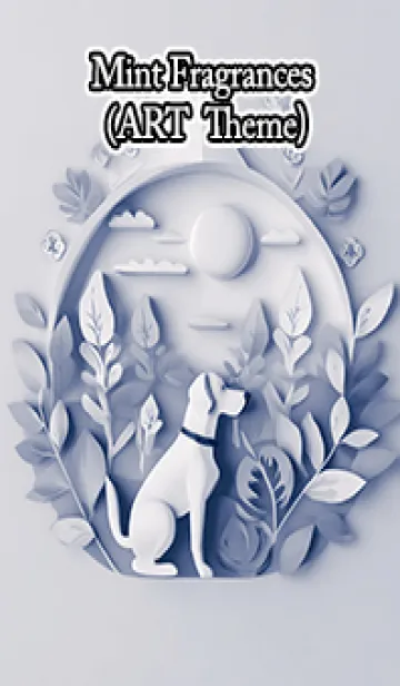 [LINE着せ替え] Mint Fragrance ART Theme180の画像1