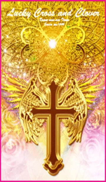 [LINE着せ替え] Lucky Cross and Cloverの画像1