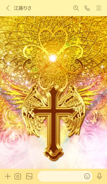 [LINE着せ替え] Lucky Cross and Cloverの画像2