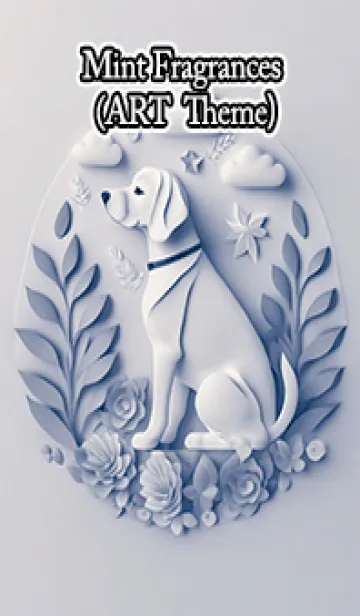 [LINE着せ替え] Mint Fragrance ART Theme192の画像1