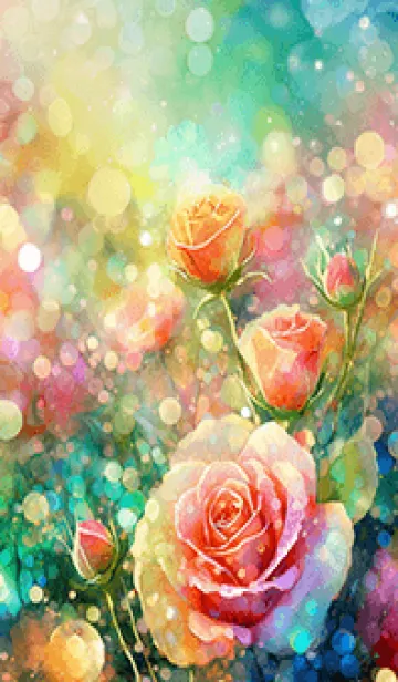 [LINE着せ替え] 薔薇(バラ)の花の着せかえ(R189)の画像1