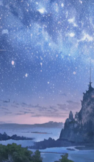 [LINE着せ替え] 秋の夜空#LJ022。の画像1