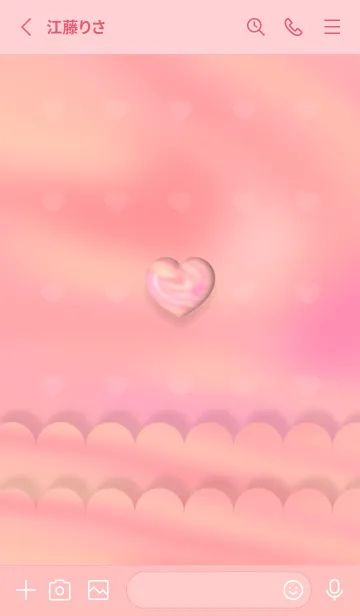 [LINE着せ替え] Heart New Theme 3の画像2