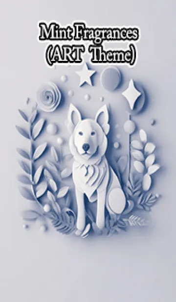 [LINE着せ替え] Mint Fragrance ART Theme189の画像1