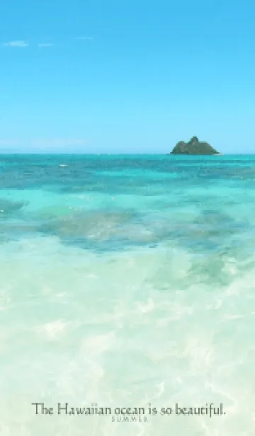 [LINE着せ替え] Hawaiian ocean is so beautiful-shell 2の画像1