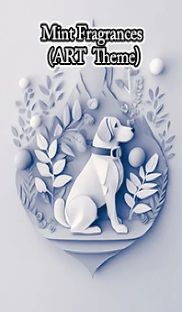 [LINE着せ替え] Mint Fragrance ART Theme187の画像1