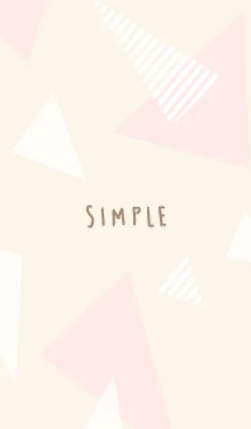 [LINE着せ替え] おしゃれ 三角14の画像1