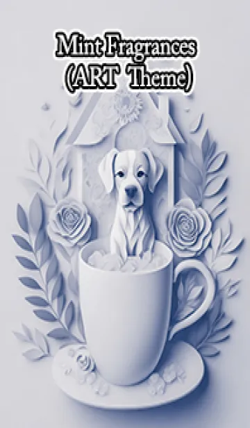 [LINE着せ替え] Mint Fragrance ART Theme186の画像1