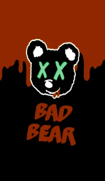 [LINE着せ替え] バッド ベア2 187の画像1