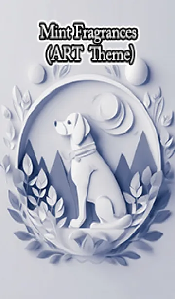 [LINE着せ替え] Mint Fragrance ART Theme185の画像1