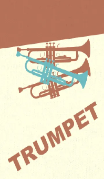 [LINE着せ替え] Trumpet CLR 淡水色の画像1