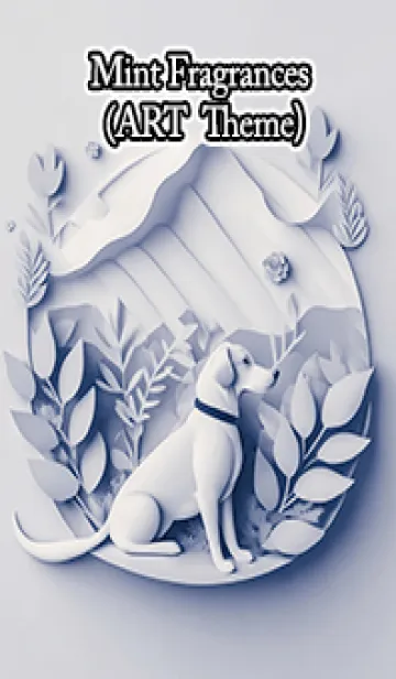 [LINE着せ替え] Mint Fragrance ART Theme184の画像1
