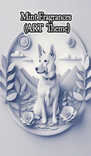 [LINE着せ替え] Mint Fragrance ART Theme183の画像1