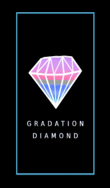 [LINE着せ替え] グラデーション ダイヤモンド .118の画像1