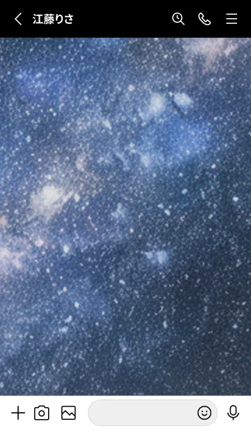 [LINE着せ替え] 秋の夜空#LJ012。の画像2