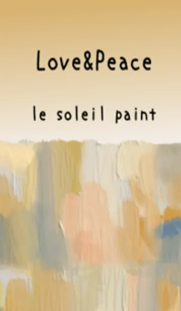 [LINE着せ替え] 油絵アート【le soleil paint 637】の画像1