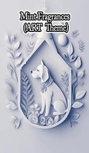 [LINE着せ替え] Mint Fragrance ART Theme181の画像1