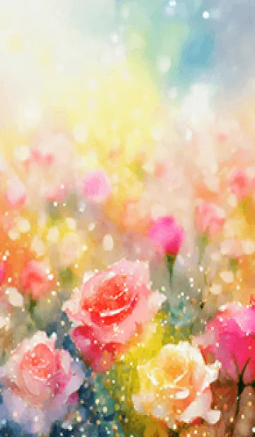 [LINE着せ替え] 薔薇(バラ)の花の着せかえ(R192)の画像1