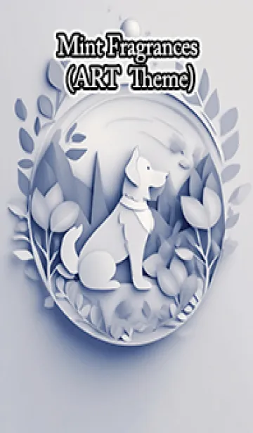 [LINE着せ替え] Mint Fragrance ART Theme190の画像1