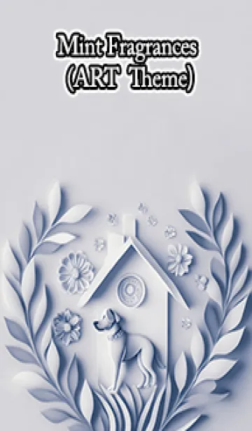 [LINE着せ替え] Mint Fragrance ART Theme193の画像1