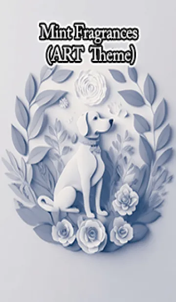 [LINE着せ替え] Mint Fragrance ART Theme195の画像1