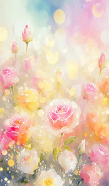 [LINE着せ替え] 薔薇(バラ)の花の着せかえ(R196)の画像1