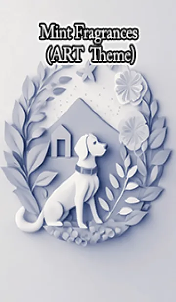 [LINE着せ替え] Mint Fragrance ART Theme196の画像1