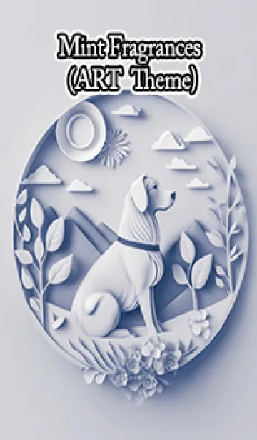 [LINE着せ替え] Mint Fragrance ART Theme200の画像1