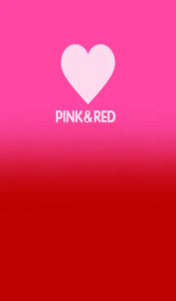 [LINE着せ替え] Pink & Red V6 (JP)の画像1