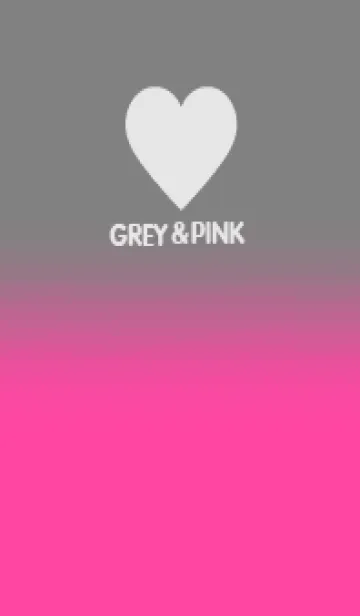 [LINE着せ替え] Pink & Grey V6 (JP)の画像1