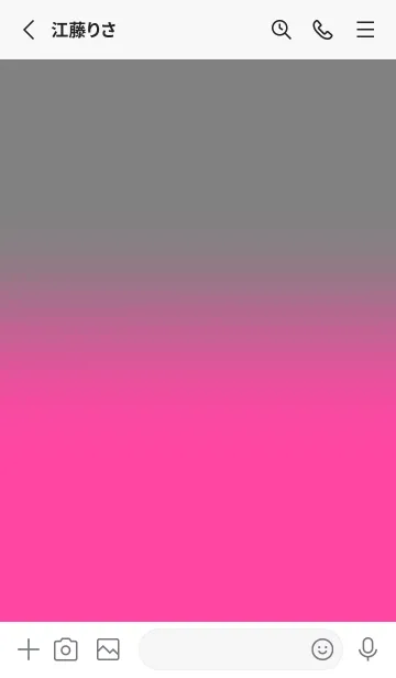 [LINE着せ替え] Pink & Grey V6 (JP)の画像2