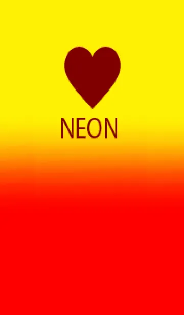 [LINE着せ替え] Neon Yellow & Neon Red V6 (JP)の画像1