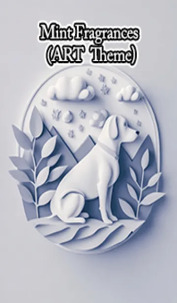 [LINE着せ替え] Mint Fragrance ART Theme202の画像1
