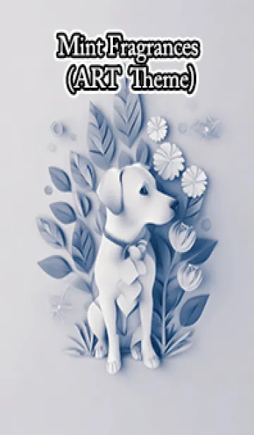 [LINE着せ替え] Mint Fragrance ART Theme204の画像1