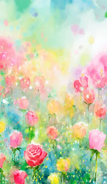 [LINE着せ替え] 薔薇(バラ)の花の着せかえ(R205)の画像1