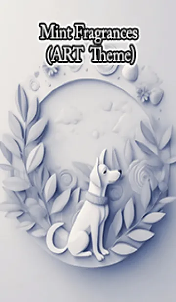 Mint Fragrance ART Theme207のLINE着せ替え