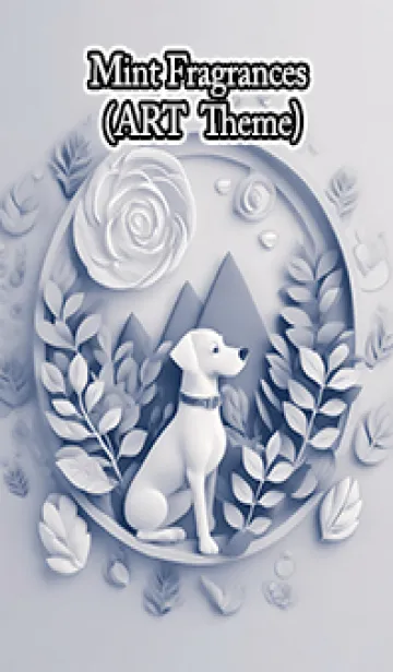[LINE着せ替え] Mint Fragrance ART Theme208の画像1