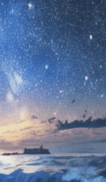 [LINE着せ替え] 秋の夜空#LK29。の画像1