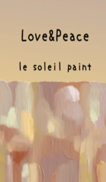 [LINE着せ替え] 油絵アート【le soleil paint 644】の画像1