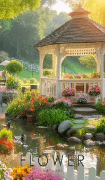 [LINE着せ替え] FLOWER GARDEN -Beautiful-16の画像1