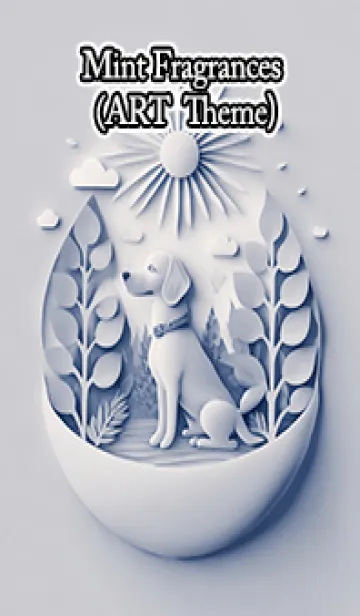 [LINE着せ替え] Mint Fragrance ART Theme212の画像1